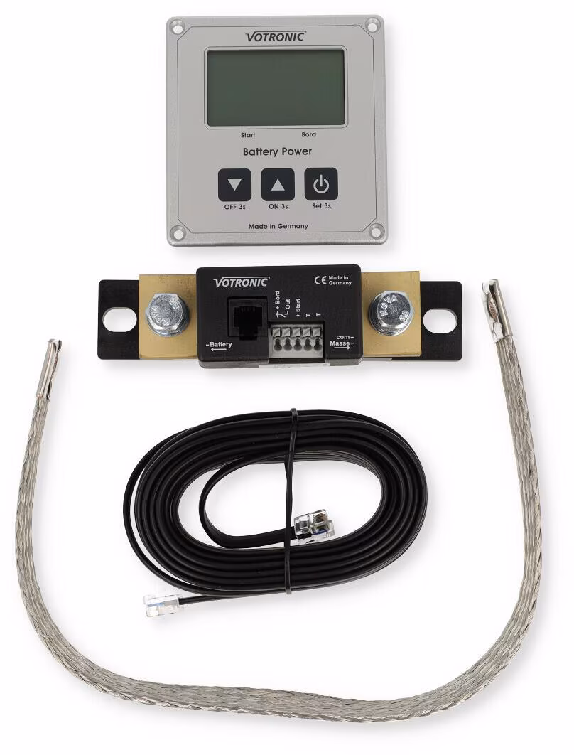 Votronic LCD-Batterie-Computer 100 S mit Smart-Shunt – Bild 1