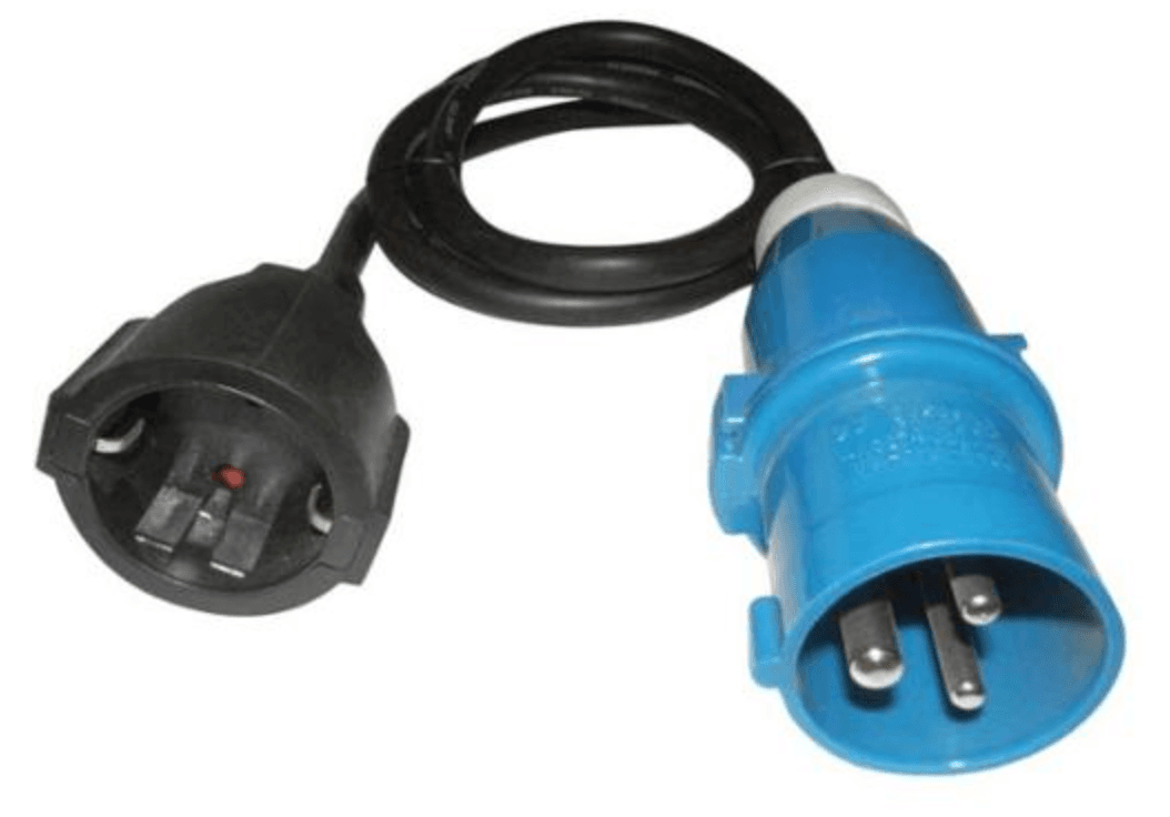 CEE-Adapterkabel - Schukokupplung – Bild 1