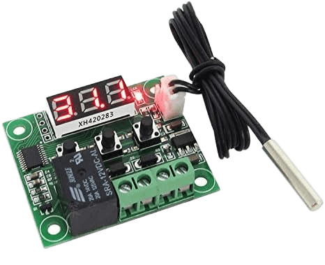 Digitaler Thermostat 12V DC Temperaturschalter mit Sensor