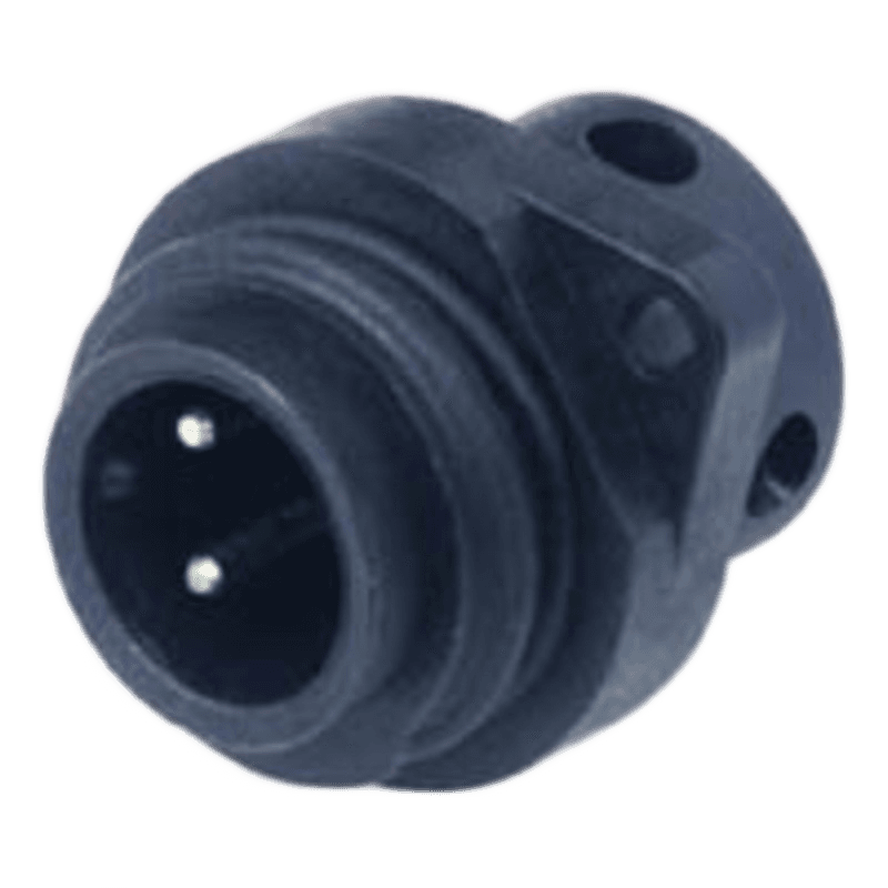 Flanschstecker / 2-polig / Serie 692 / IP 67