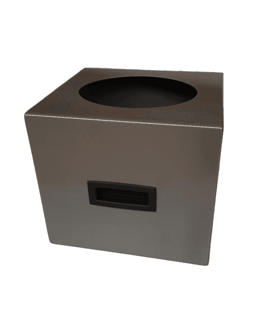 Ex-Trockentoilette aus Aluminium pulverbeschichtet. – Bild 1